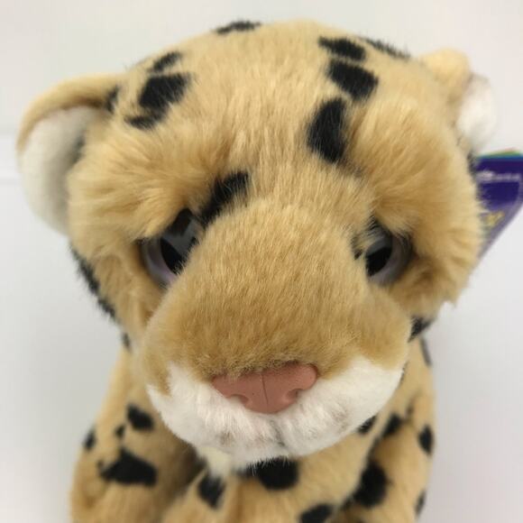 Wild Republic Wild Watchers Cheetah Plush 7" Cat Stuffed Animal 2015 K&M Tags - Picture 2 of 14